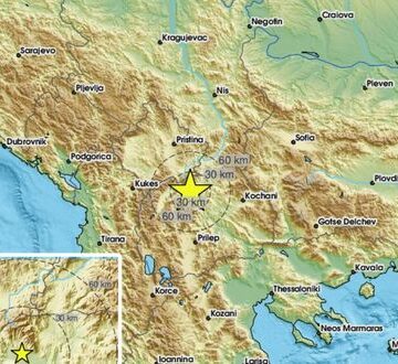 Zemljotres na granici Srbije i Severne Makedonije